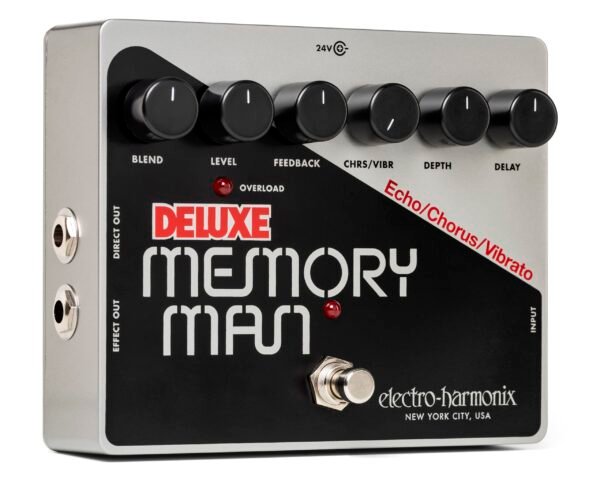 Electro-Harmonix Deluxe Memory Man Analog Delay/Chorus/Vibrato Pedal - Image 3