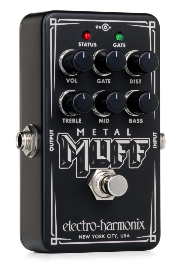 Electro-Harmonix Nano Metal Muff, Black, NANO METAL MUFF - Electric Guitar Distortion with Noise Gate Pedal - Image 2