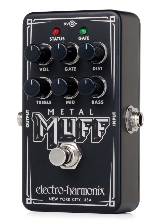 Electro-Harmonix Nano Metal Muff, Black, NANO METAL MUFF - Electric Guitar Distortion with Noise Gate Pedal - Image 3