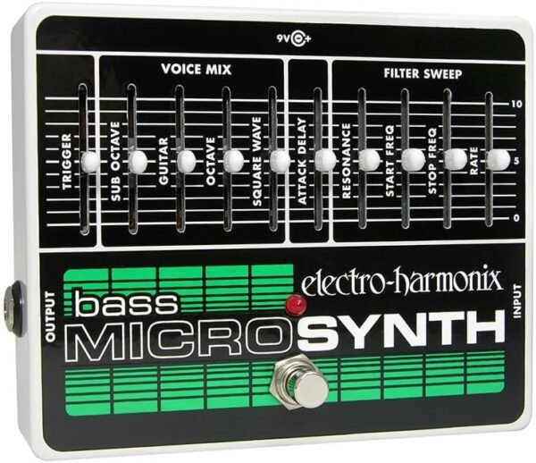 Electro-Harmonix Bass Micro Synthesizer Analog Microsynth Pedal - Image 3