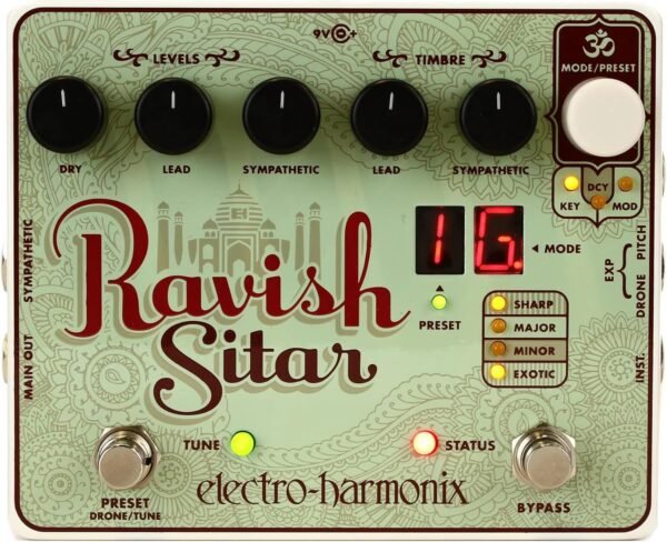 Electro-Harmonix Ravish Sitar Emulator Pedal - Image 3