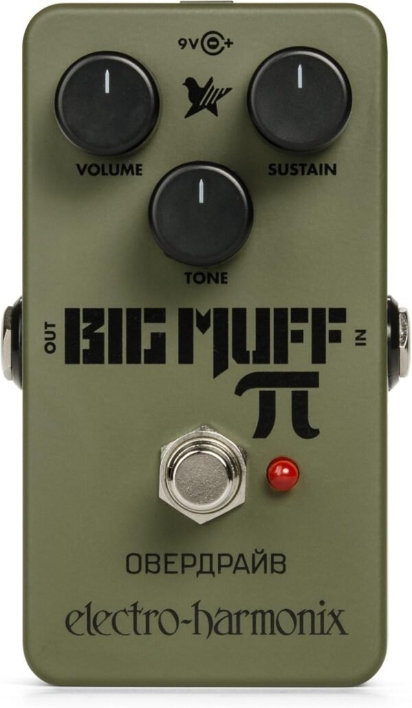 Electro-Harmonix Green Russian Big Muff Pi Fuzz Pedal - Image 4