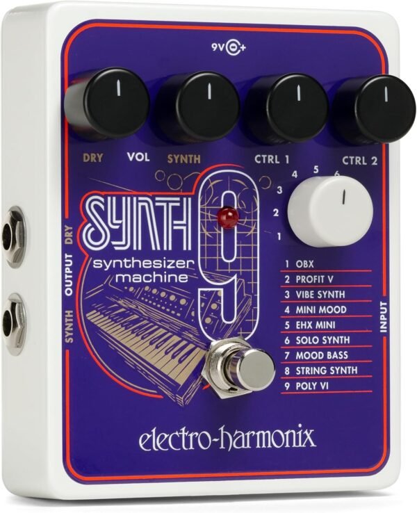 Electro-Harmonix SYNTH9 Synthesizer Machine Pedal - Image 7