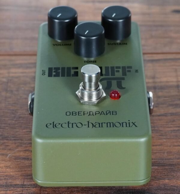 Electro-Harmonix Green Russian Big Muff Pi Fuzz Pedal - Image 5
