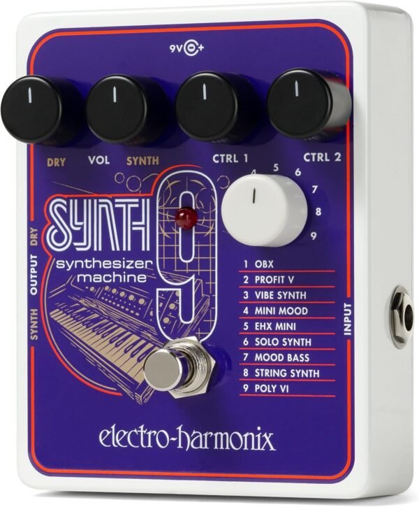 Electro-Harmonix SYNTH9 Synthesizer Machine Pedal - Image 8