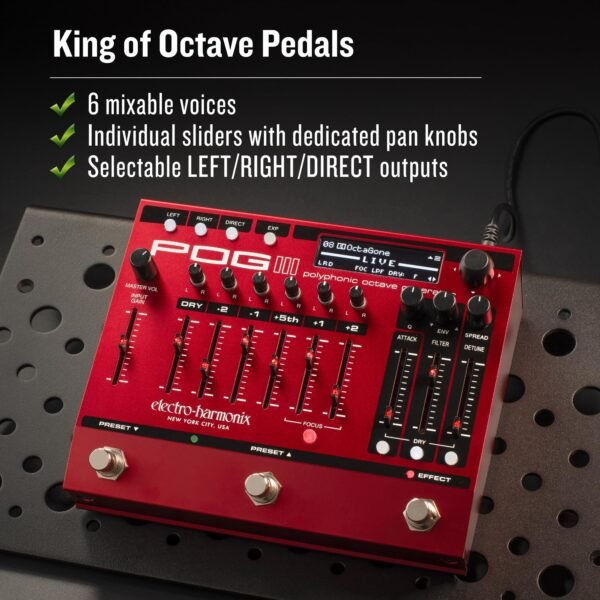 Electro-Harmonix POG3 Polyphonic Octave Generator - Image 8