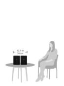JBL Professional Control 23-1 Ultra-Compact Indoor/Outdoor Background/Foreground Speaker