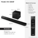 Samsung HW-Q800F 5.1.2-Channel Dolby Atmos Soundbar System