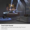 Samsung HW-Q800F 5.1.2-Channel Dolby Atmos Soundbar System