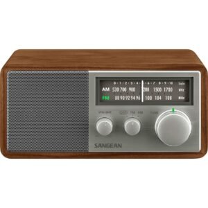 Sangean SG-116 FM / AM Analog Wooden Cabinet Receiver