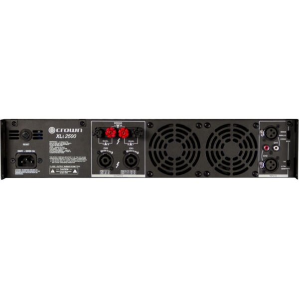 Crown XLi 2500 Two-Channel 750W Power Amplifier - Image 10