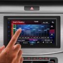 JVC KW-M595BT Single-Din Touchscreen Digital Car Stereo Receiver
