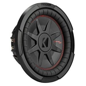 Kicker CompRT 10"(25cm) Subwoofer, DVC, 4-ohm, RoHS Compliant