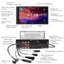 JVC KW-M595BT Single-Din Touchscreen Digital Car Stereo Receiver