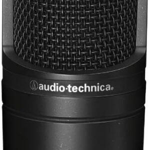 Audio-Technica AT2020 Large-Diaphragm Cardioid Condenser Microphone