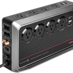 AudioQuest PowerQuest 3 8-Outlet Power Conditioner & Non-Sacrificial Surge Protector