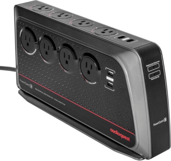 AudioQuest PowerQuest 3 8-Outlet Power Conditioner & Non-Sacrificial Surge Protector - Image 2