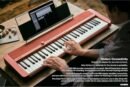 Casio CT-S1 61-Key Portable Keyboard (Red)
