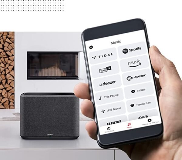 Denon HOME 150 Black Wireless Speaker (Black) - Image 4