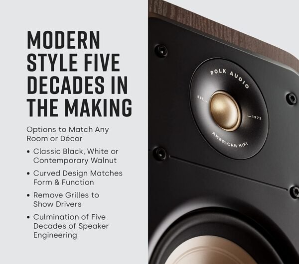 Polk Signature Elite ES20 Bookshelf Speaker Pair (Certified Refurbished) - Image 8