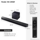 Samsung HW-Q900F Powered 7.1.2-Channel Dolby Atmos Sound Bar System