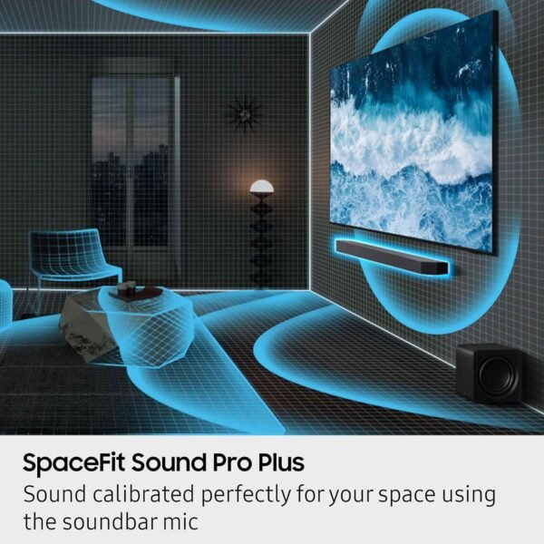 Samsung HW-Q900F Powered 7.1.2-Channel Dolby Atmos Sound Bar System - Image 8