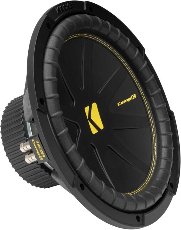 Kicker 50CWCD124 CompC 12" Subwoofer with Dual 4-Ohm Voice Coils - Image 3