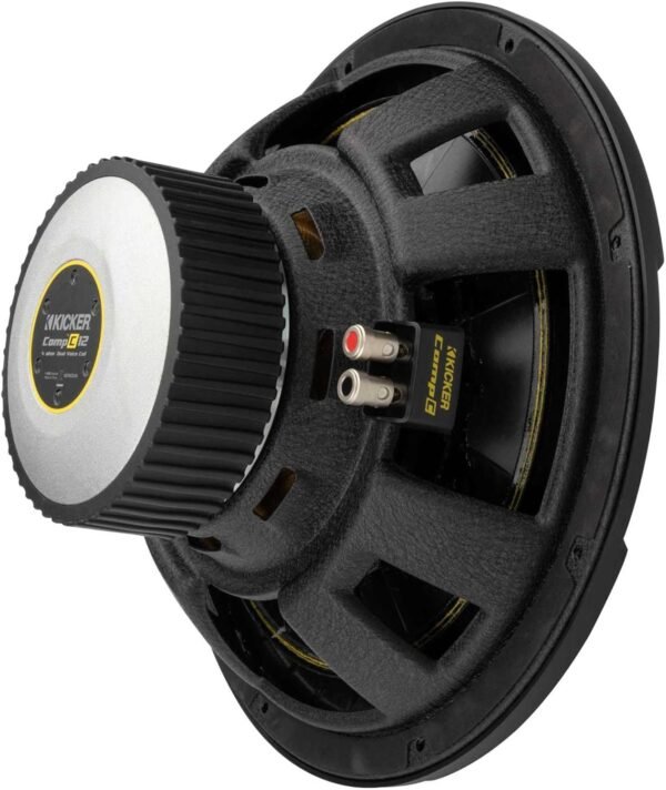 Kicker 50CWCD124 CompC 12" Subwoofer with Dual 4-Ohm Voice Coils - Image 6