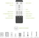 Kanto TUK Powered Bluetooth Speakers (Matte Black/Pair)