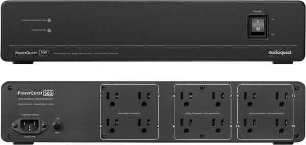 AudioQuest PowerQuest 505 Power Line Conditioner and Surge Protector - Image 5