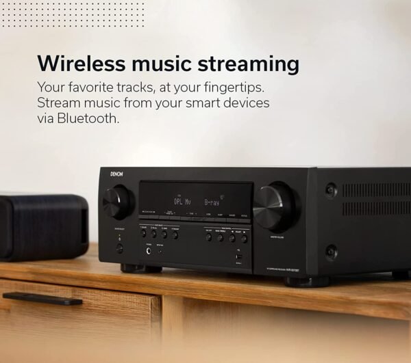 Denon AVR-S570BT 5.2 Channel Home Theater Receiver (Open Box) - Image 7