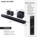Samsung HW-Q990F Powered 11.1.4-channel Dolby Atmos Sound Bar System