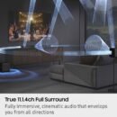 Samsung HW-Q990F Powered 11.1.4-channel Dolby Atmos Sound Bar System