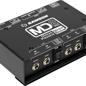 Samson SAMD2PRO MD2 Pro Stereo Passive Direct Box