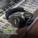 Shure SRH840A Over-Ear Wired Headphones for Critical Listening & Monitoring, Professional Headset