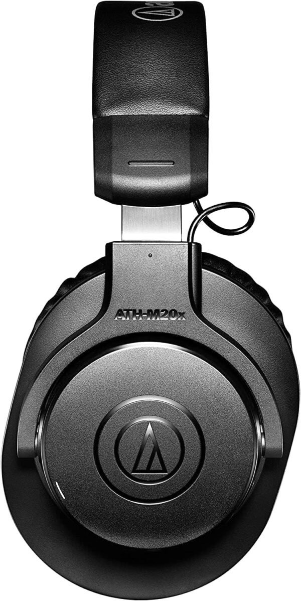 Audio-Technica ATH-M20XBT Wireless Over-Ear Headphones (Black) - Image 2