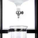 Yama 6-8 Cup Cold Brew Tower Straight Black Wood Frame (32oz)