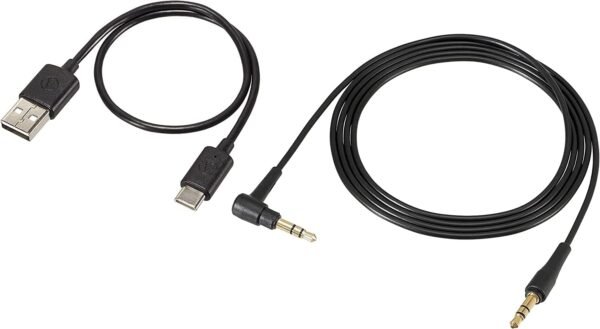 Audio-Technica ATH-M20XBT Wireless Over-Ear Headphones (Black) - Image 4