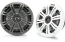 Kicker 45KM654 6-1/2" Marine Speakers With Charcoal And White Grilles (Pair)