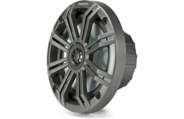 Kicker 45KM654 6-1/2" Marine Speakers With Charcoal And White Grilles (Pair) - Image 3