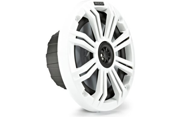 Kicker 45KM654 6-1/2" Marine Speakers With Charcoal And White Grilles (Pair) - Image 4