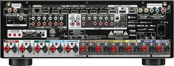 Denon AVR-X4800H 9.4-Channel Home Theater Receiver (Certified Refurbished) - Image 2