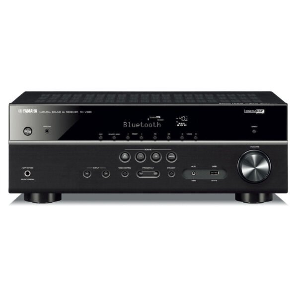 Yamaha RXV385BL 5.1 Channel Home Theater Receiver - Image 3